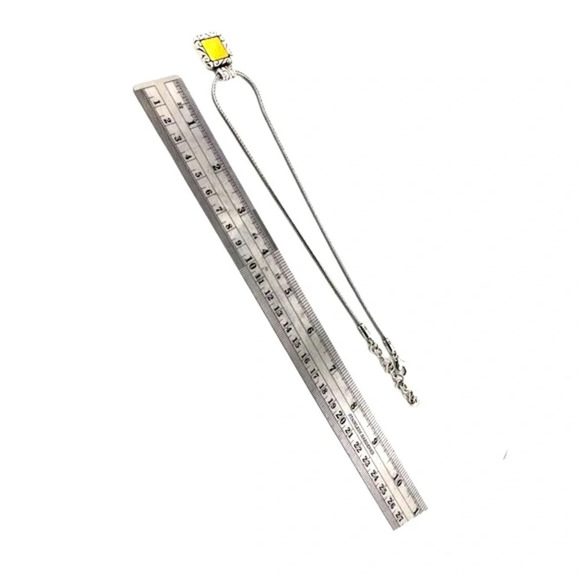 Brighton REGINA Silver Gold Pendant Necklace Reversible beautiful necklace - Picture 6 of 8